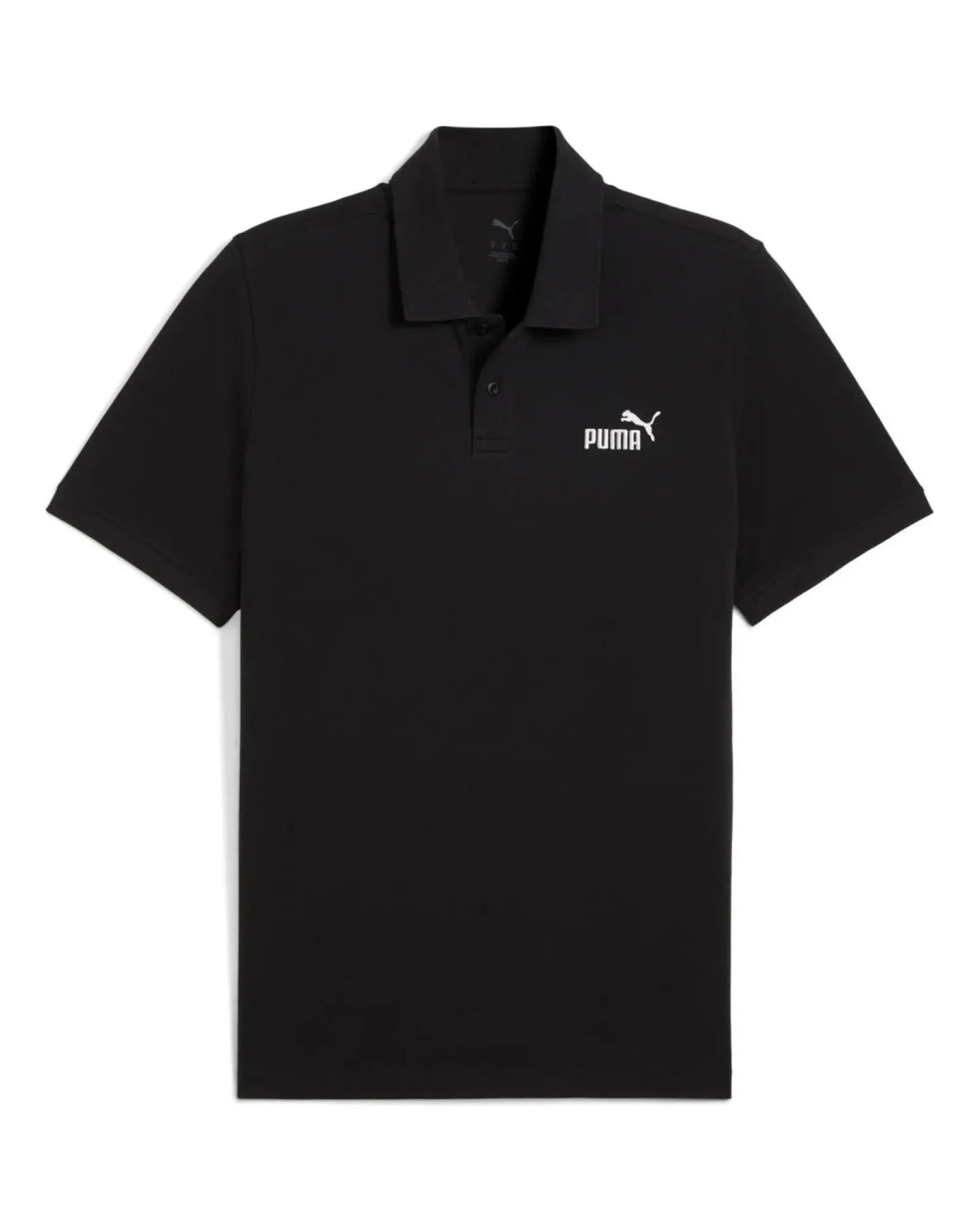 PUMA - POLO NERA ESSENTIAL N.1 LOGO PIQUE TU DA UOMO - 682552-01
