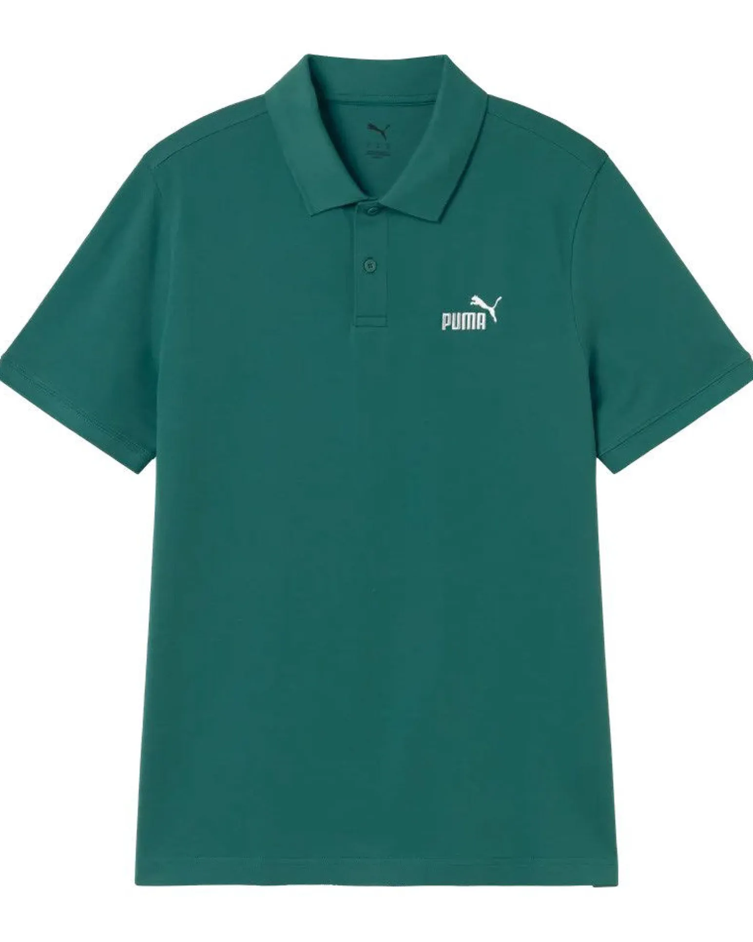 PUMA - POLO VERDE ESSENTIAL N.1 LOGO PIQUE TU DA UOMO - 682552-41