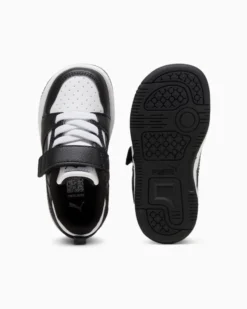 PUMA REBOUND V6 LO AC+ - SNEAKERS NERA E BIANCA, NUMERATA 20/27 - 397420-01