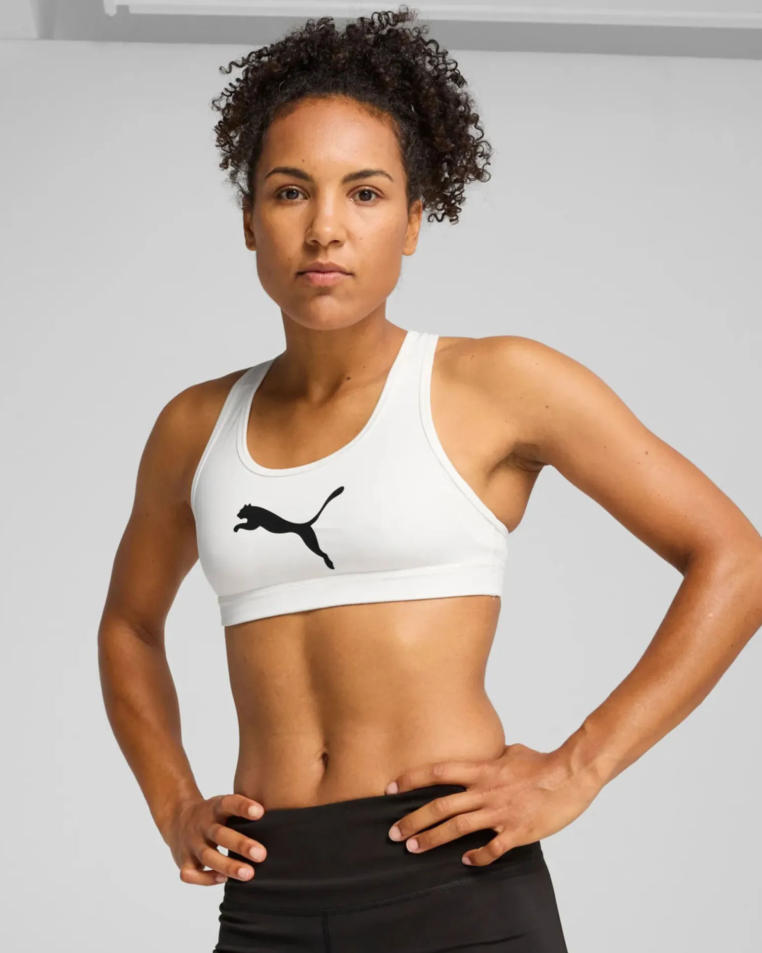PUMA -REGGISENO SPORTIVO BIANCO 4KEEPS BRA DA DONNA, 526960-52