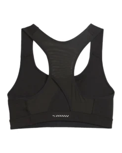 PUMA - REGGISENO SPORTIVO  NERO 4KEEPS RUN BRA  DA DONNA, 524953-01
