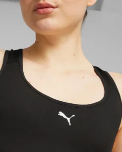 PUMA - REGGISENO SPORTIVO NERO 4KEEPS RUN BRA DA DONNA, 524953-01