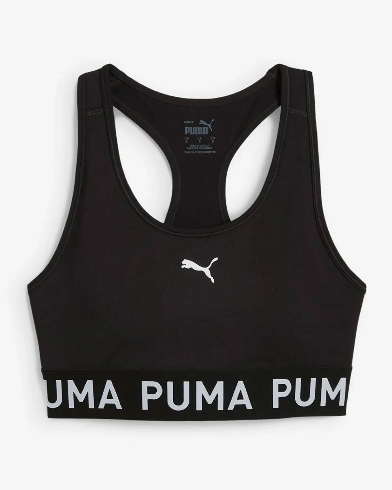 PUMA -REGGISENO SPORTIVO NERO 4KEEPS ELASTICIZZATO, 526962-01