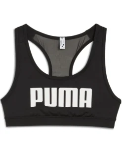 PUMA - REGGISENO SPORTIVO NERO 4KEEPS BRA  DA DONNA, 528154-01