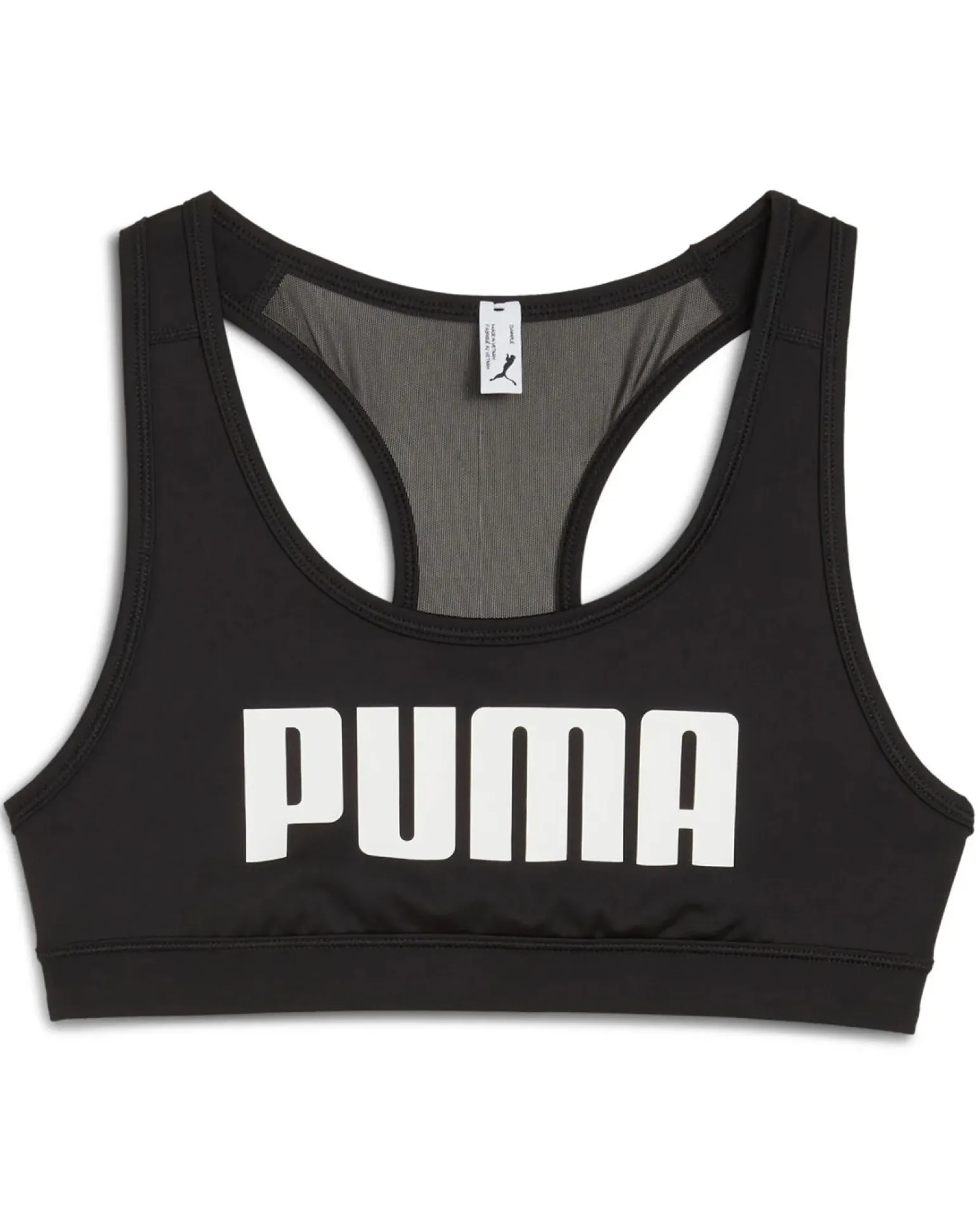 PUMA - REGGISENO SPORTIVO NERO 4KEEPS BRA DA DONNA, 528154-01