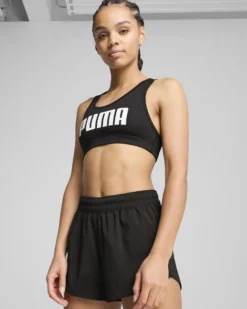 PUMA -REGGISENO SPORTIVO NERO 4KEEPS BRA DA DONNA, 526960-01