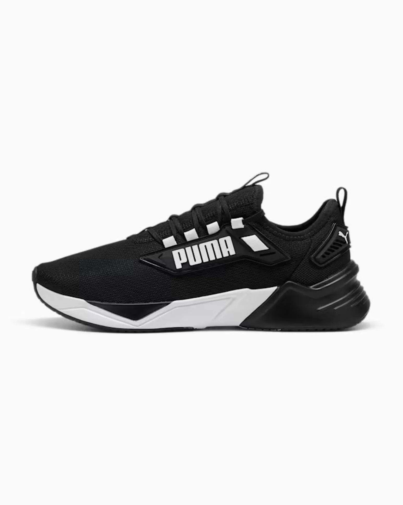 PUMA RETALIATE 3 - Scarpa nera con logo bianco
