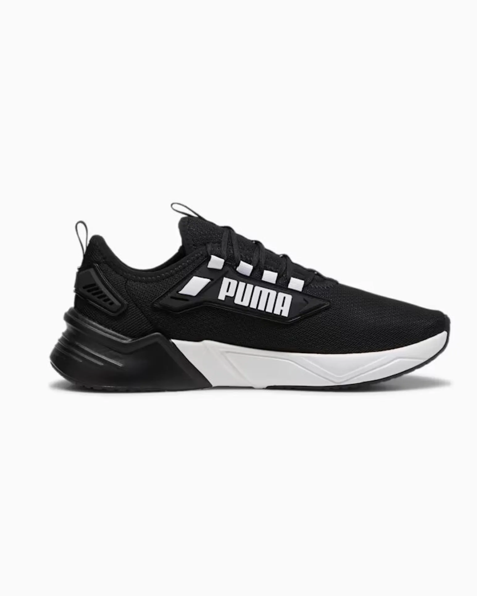 PUMA RETALIATE 3 - Scarpa nera con logo bianco