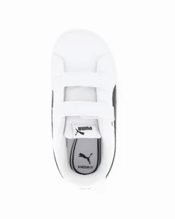 PUMA RICKIE CLASSIC V INF - Scarpa bianca e nera,  numerata 20-27