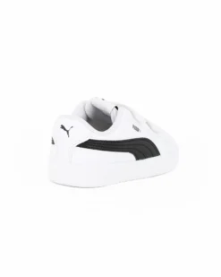 PUMA RICKIE CLASSIC V INF - Scarpa bianca e nera,  numerata 20-27