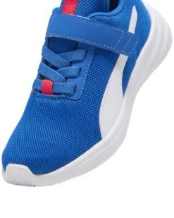 PUMA RICKIE RUNNER AC+ INF - Scarpa azzurra e rossa, numerata 20-27