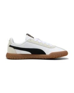 PUMA - Scarpa bianca con dettagli neri e beige - PUMA CLUB KAYZER OG