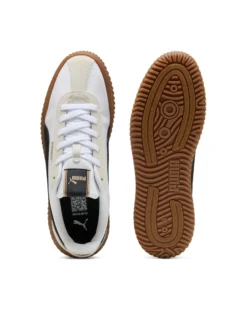 PUMA - Scarpa bianca con dettagli neri e beige - PUMA CLUB KAYZER OG