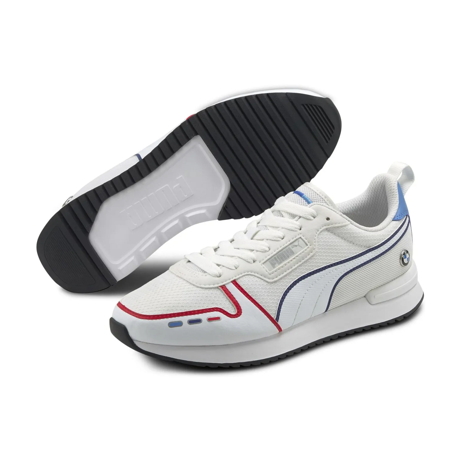 PUMA - SCARPA BMW MMS R78 WHITE-BLUEPRINT