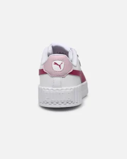 PUMA - SCARPA CARINA 3.0 PS BIANCA E VIOLA, NUMERATA 28/35 - 401477-06