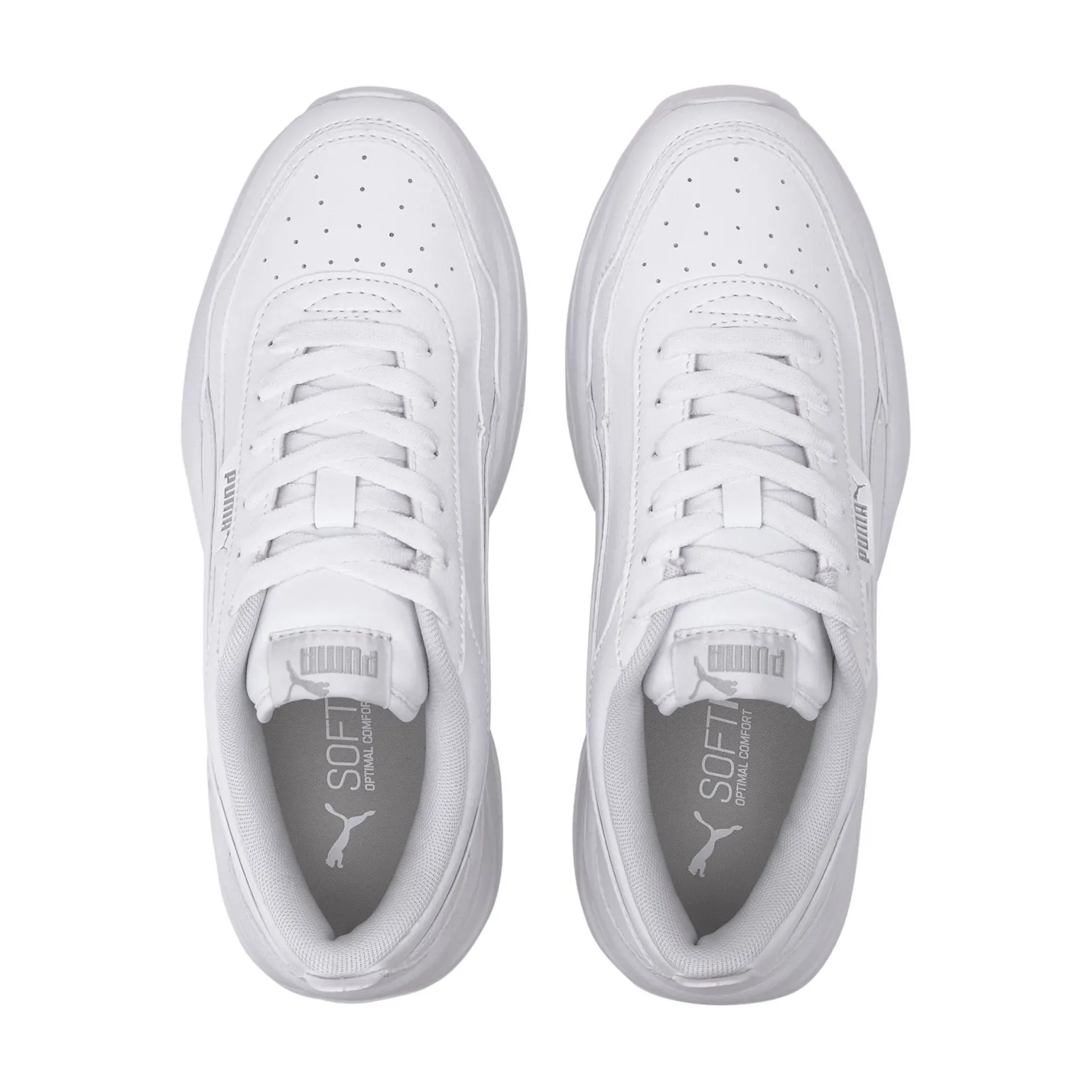 PUMA - SCARPA CILIA MODE WHITE-SILVER