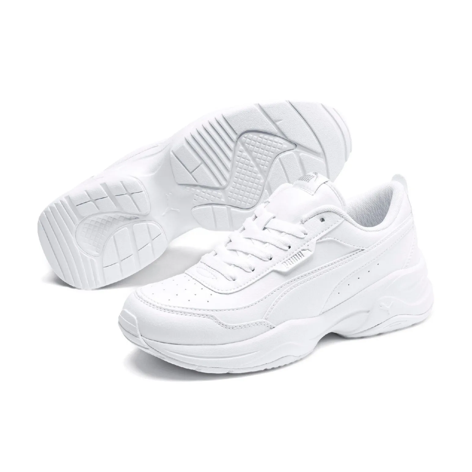 PUMA - SCARPA CILIA MODE WHITE-SILVER