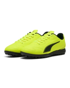 PUMA - SCARPA DA CALCETTO GIALLA E NERA VITORIA II TT DAL 28 AL 38.5, 108504-06