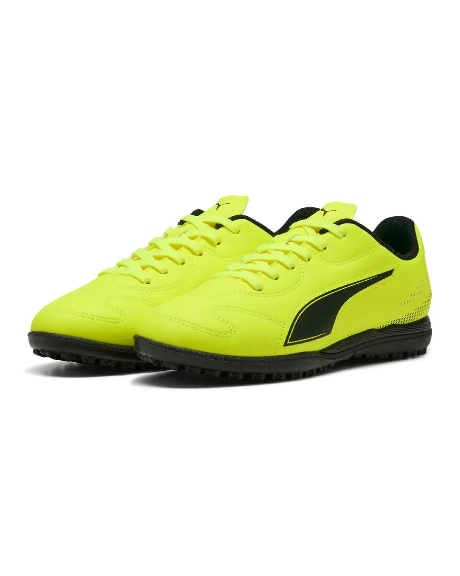 PUMA - SCARPA DA CALCETTO GIALLA E NERA VITORIA II TT DAL 28 AL 38.5, 108504-06