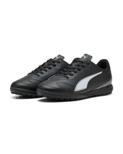 PUMA - SCARPA DA CALCETTO NERA E BIANCA VITORIA II TT DAL 28 AL 38.5, 108504-01