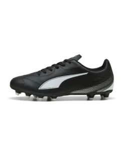 PUMA - SCARPA DA CALCIO DA UOMO NERA E BIANCA VITORIA II FG/AG, 108500-01