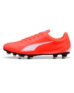 PUMA - SCARPA DA CALCIO DA UOMO ROSSA E BIANCA VITORIA II FG/AG, 108500-03