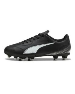 PUMA  - SCARPA DA CALCIO JUNIOR NERA E BIANCA VITORIA II FG/AG DAL 29 AL 38,5 -  108503-01