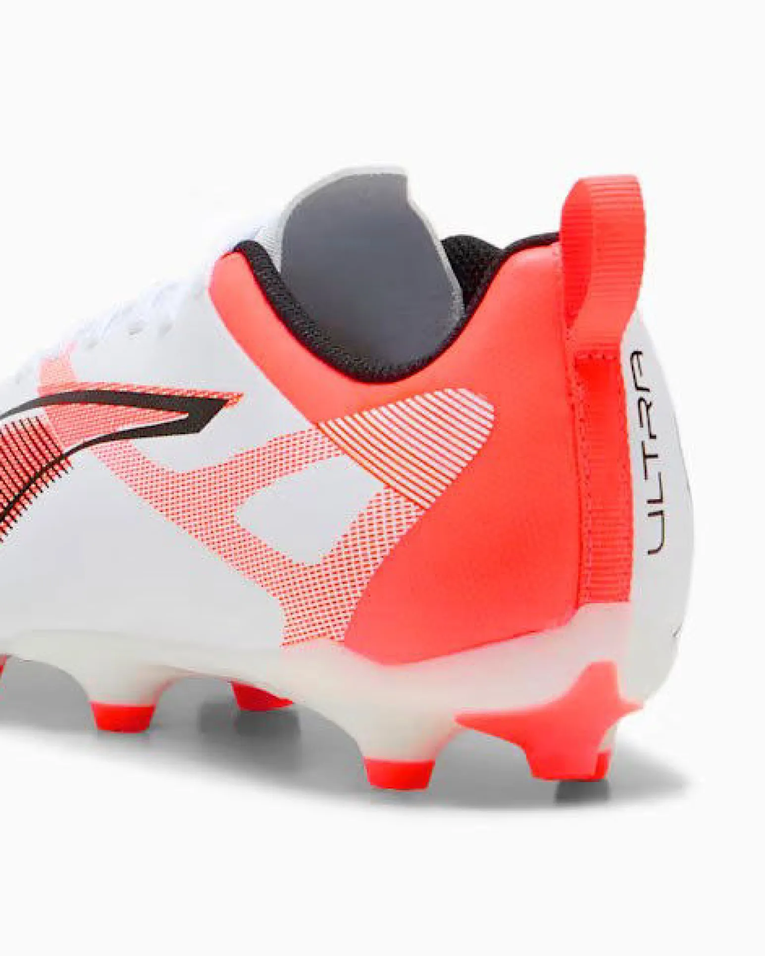 PUMA - SCARPA DA CALCIO ULTRA 5 PLAY FG/AG JUNIOR BIANCA E ROSSA, NUMERATA 33/38% - 108170-01