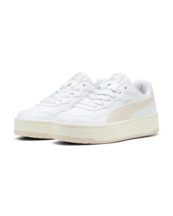 PUMA - Scarpa da donna bianca con dettagli avorio - COURT LALLY SKYE