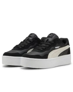 PUMA - Scarpa da donna nera con dettagli bianchi - COURT LALLY SKYE SD