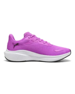 PUMA - SCARPA DA RUNNING DONNA VIOLA, NERA E GIALLO FLUO SKYROCKET LITE 379437-34