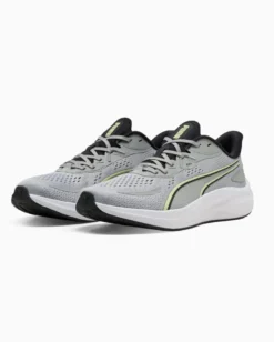 PUMA - SCARPA DA RUNNING GRIGIA CON DETTAGLI LIME E NERI- SKYROCKET LITE 2 DA UOMO, 311730-31