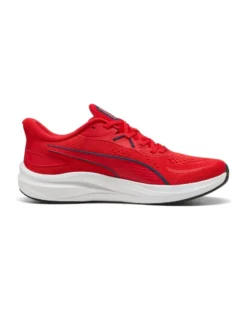 PUMA - SCARPA DA RUNNING ROSSA CON DETTAGLI GRIGI E NERI - SKYROCKET LITE 2 DA UOMO, 31173026