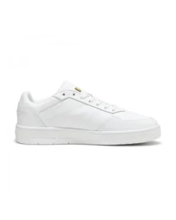 PUMA - SCARPA DA UOMO BIANCA COURT CLASSIC LUX - 395019-01