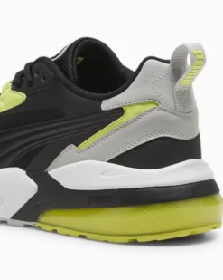 PUMA - SCARPA DA UOMO NERA/LIME VIS2K - 392318-17