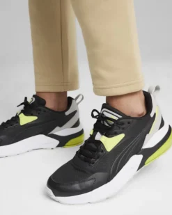 PUMA - SCARPA DA UOMO NERA/LIME VIS2K - 392318-17