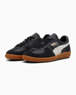 PUMA - SCARPA PALERMO LTH NERA E GRIGIA - 396464-03