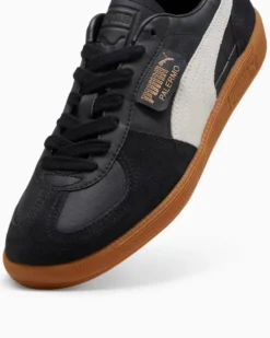 PUMA - SCARPA PALERMO LTH NERA E GRIGIA - 396464-03