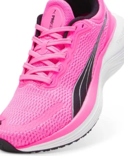 PUMA SCEND PRO - SCARPA DA RUNNING FUXIA FLUO CON DETTAGLI NERI DA DONNA, 378776-20