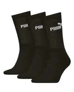 PUMA - SET 3 PAIA CALZA SPORT NERO, 701235359_001