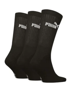 PUMA - SET 3 PAIA CALZA SPORT NERO, 701235359_001