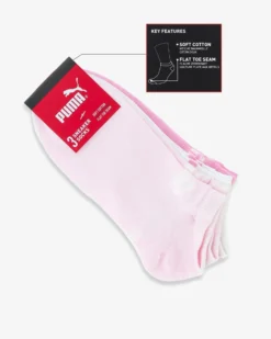 PUMA - SET 3 PAIA  FANTASMINO  ROSA CHIARO, BIANCO E ROSA SCURO, 701235357_006