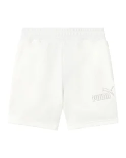PUMA - SHORT BIANCO ESSENTIAL  RHINESTONE HW TR  DA DONNA, 693558-02