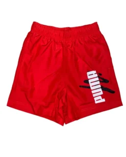 PUMA - SHORT DA UOMO ESS+ LOGO LAB PUMA WOVEN ROSSO - 678990-11