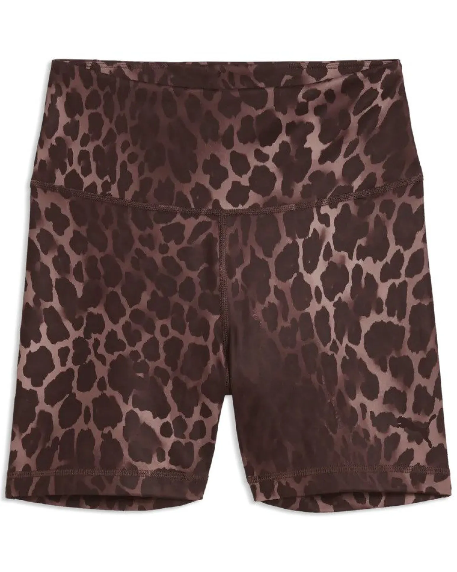PUMA - SHORT MACULATO MARRONE E NERO ESSENTIAL SPOTTED HAZE DA DONNA, 528513-13