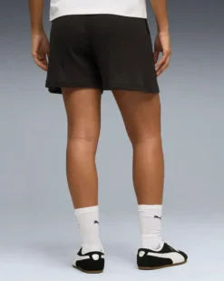 PUMA - SHORT NERO HER HIGH-WAIST 5"  DA DONNA, 692390-01