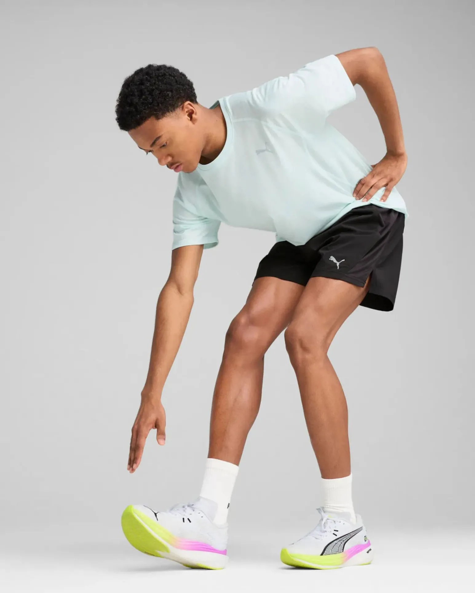 PUMA - SHORT NERO RUN VELOCITY 5" DA UOMO - 526610-01