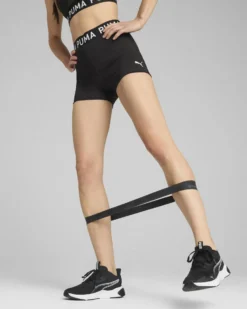 PUMA -SHORT NERO STRONG TIGHT-HW DA DONNA,  526002-01