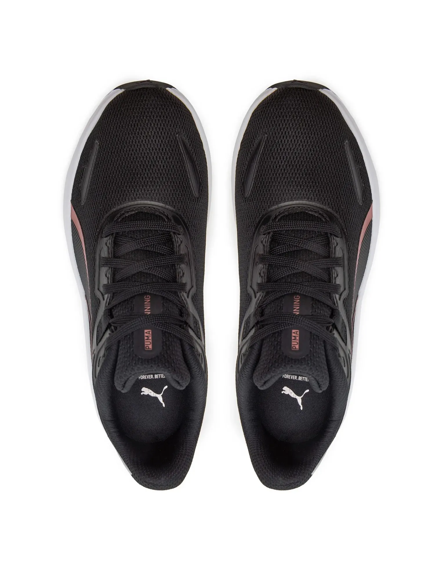 PUMA SKYROCKET- Scarpa da running nera bianca e rose golde