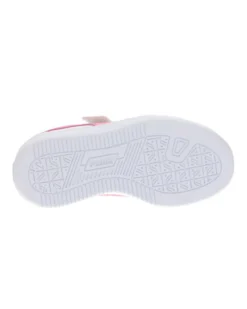PUMA - Sneaker da bambino bianca e rosa con strappo, numerata 28/35 - CAVEN 2.0 AC PS